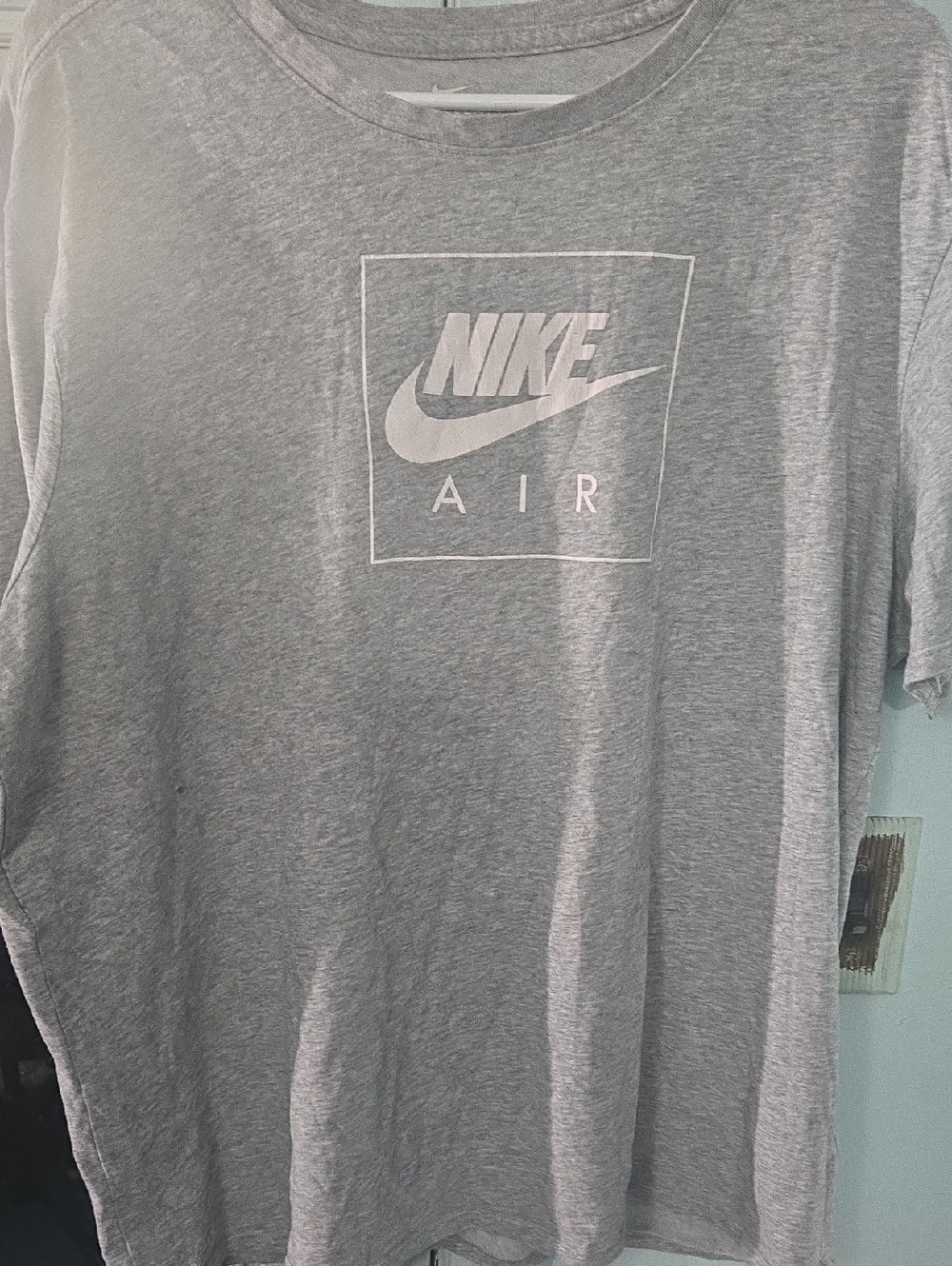Nike Grey T-Shirt with White Air Logo